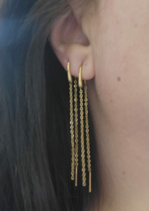 Pendientes cadena - Imagen 3